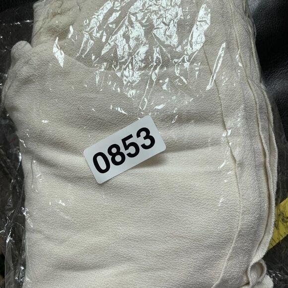 R VIVIMOS long tunic top blouse long sleeve embroidered boho beige white sz s - Picture 8 of 8